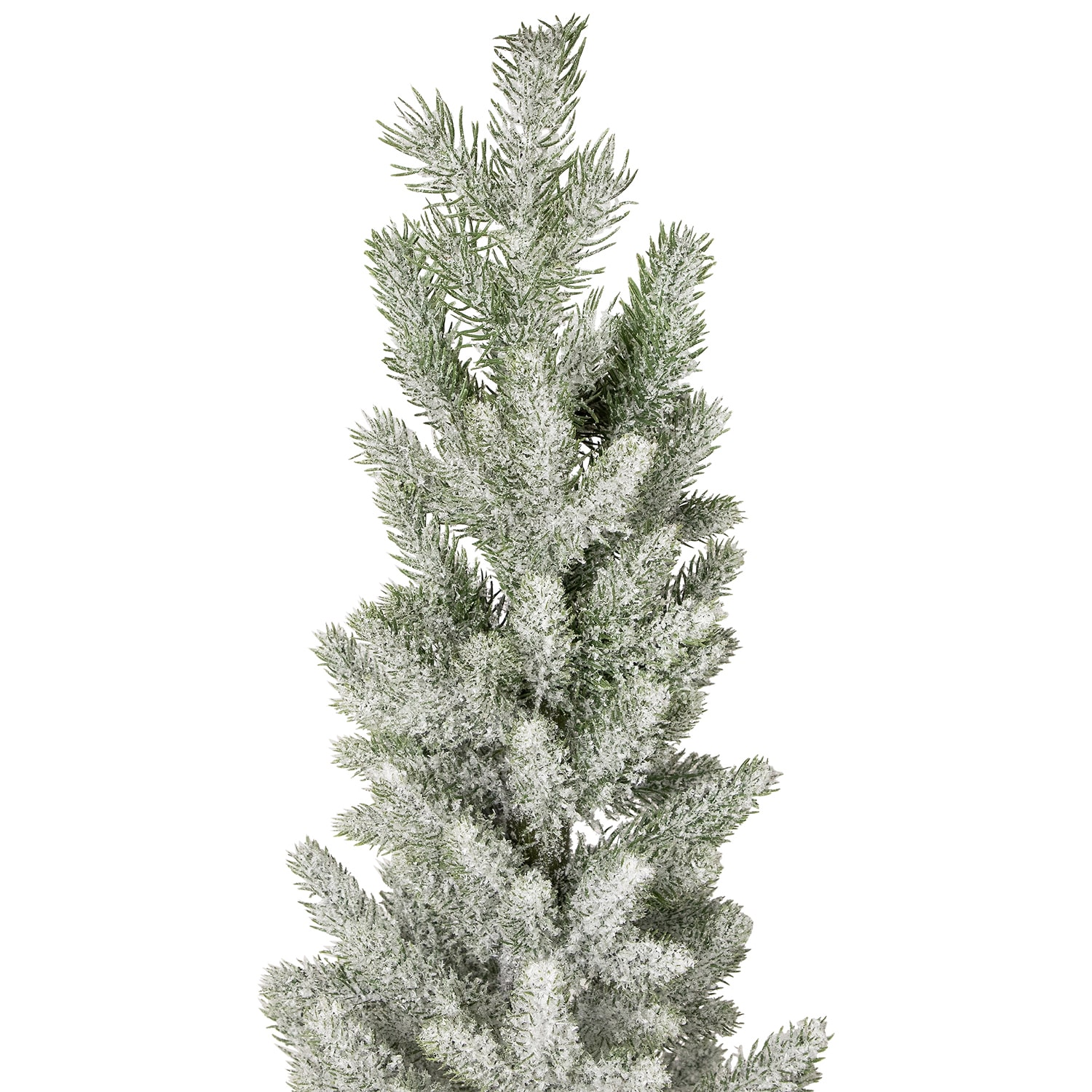 Northlight Slim Flocked Norfolk Pine Artificial 5 Foot Flocked Pine Christmas Tree