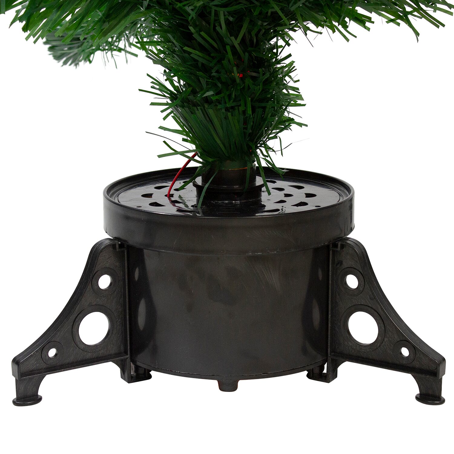 Northlight 4ft Pre Lit Fiber Optic Artificial With Snowflakes 4 Foot Pre-Lit Pine Christmas Tree