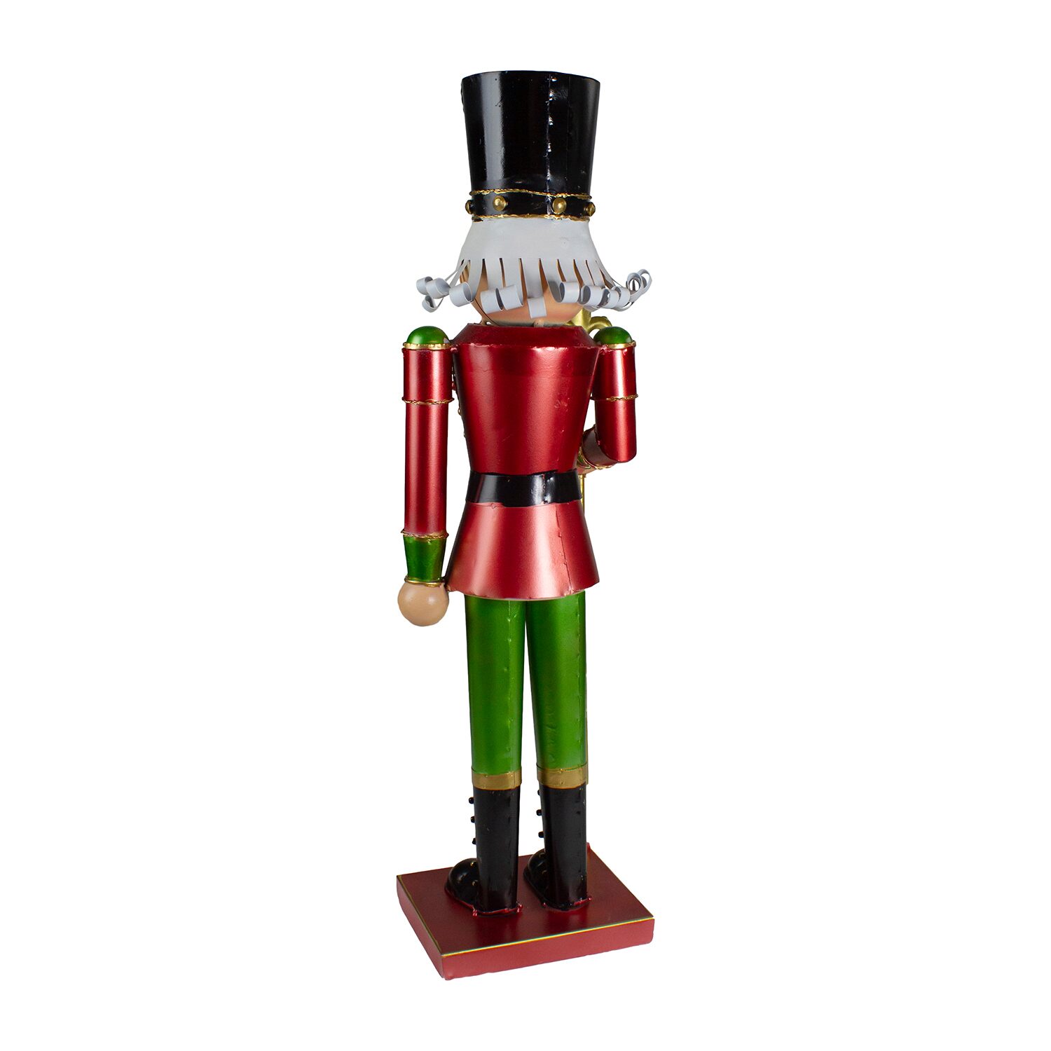 Northlight 23.75" Metal Soldier Metal Christmas Nutcracker
