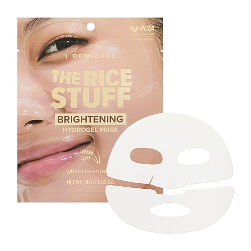 I Dew Care Kids' The Rice Stuff Brightening Hydrogel Mask In Beige
