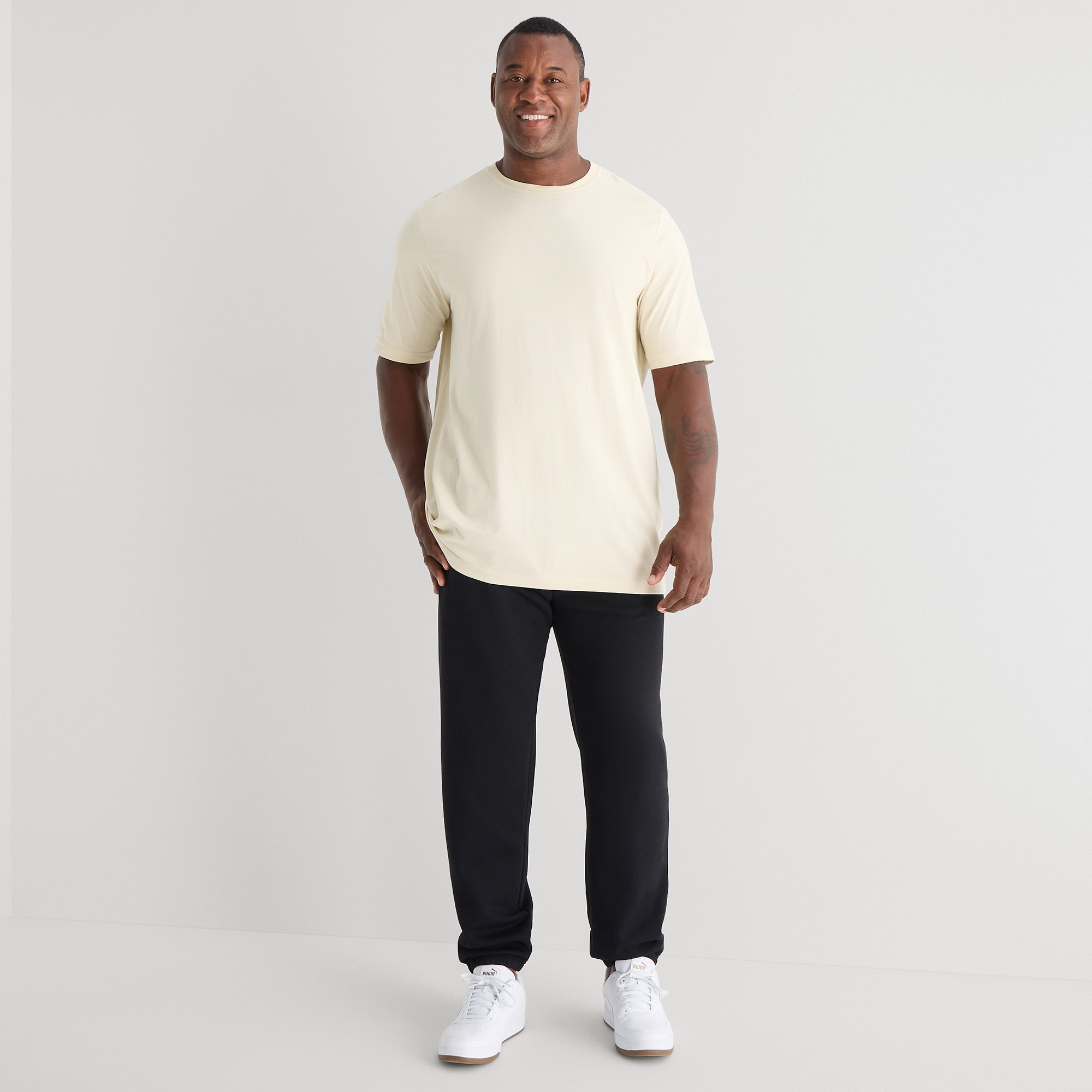 Xersion Sweatpant Mens Straight Mid Rise Regular Fit Fleece