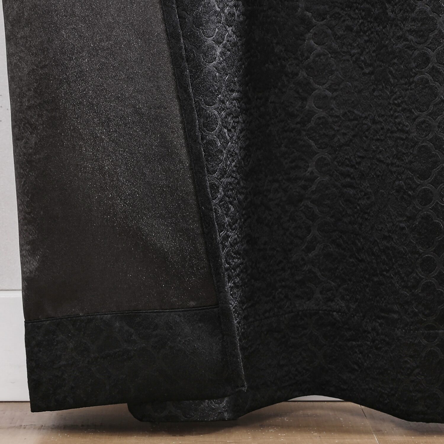 Regal Home Rocco Grommet Top Embossed Blackout Set of 2 Curtain Panel