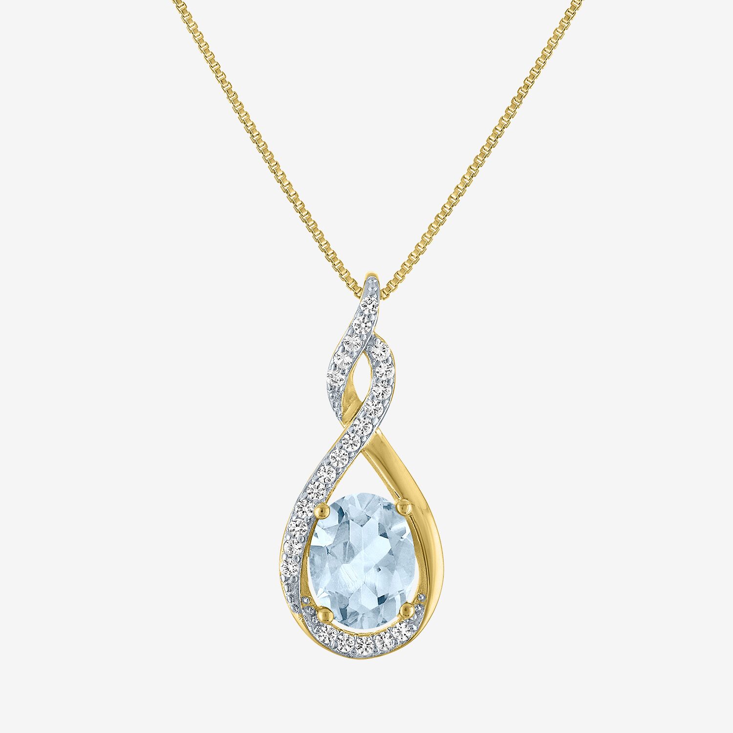 Gemstone 14K Gold Over Brass 2-pc. Oval Jewelry Set