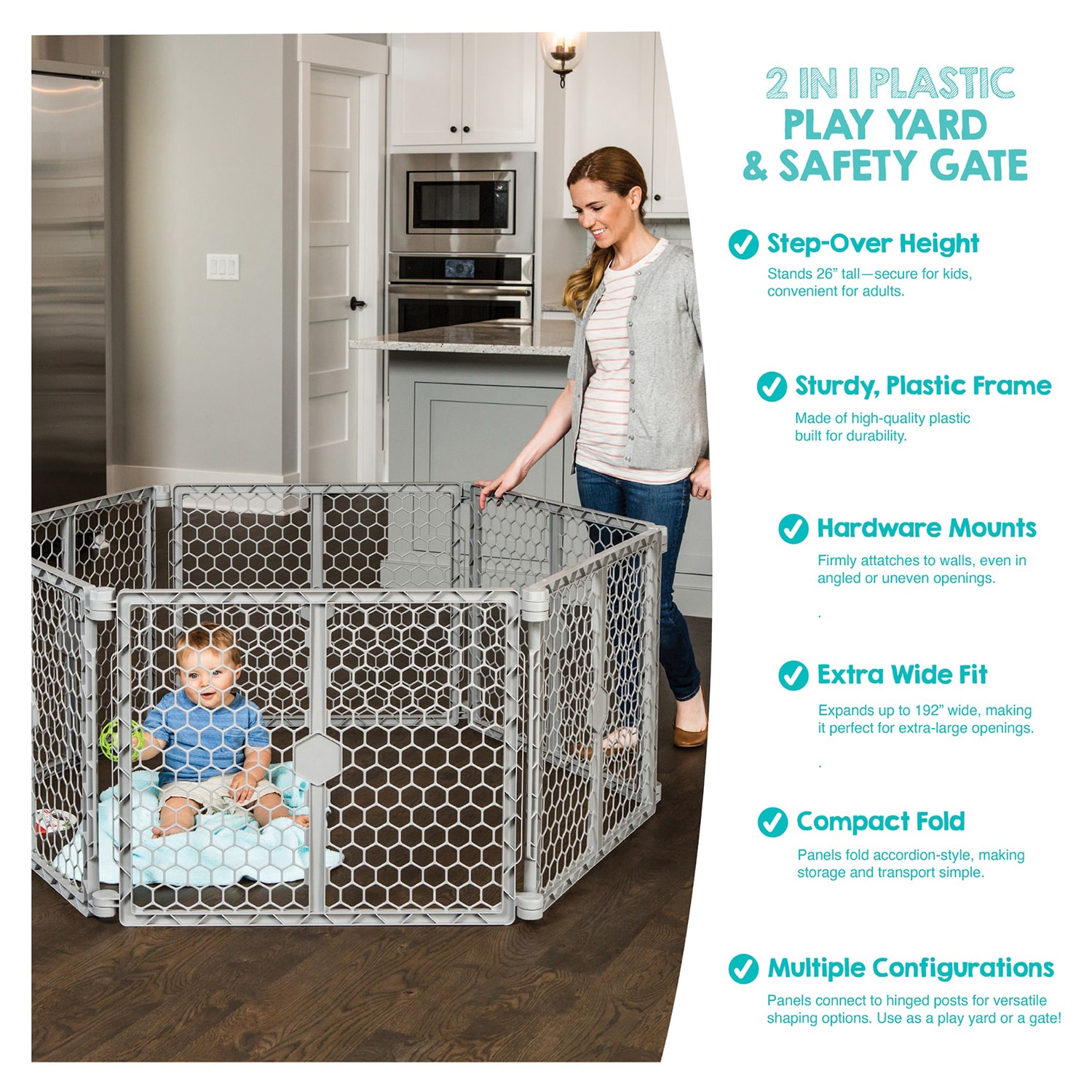 Regalo Extra Wide Baby Gate