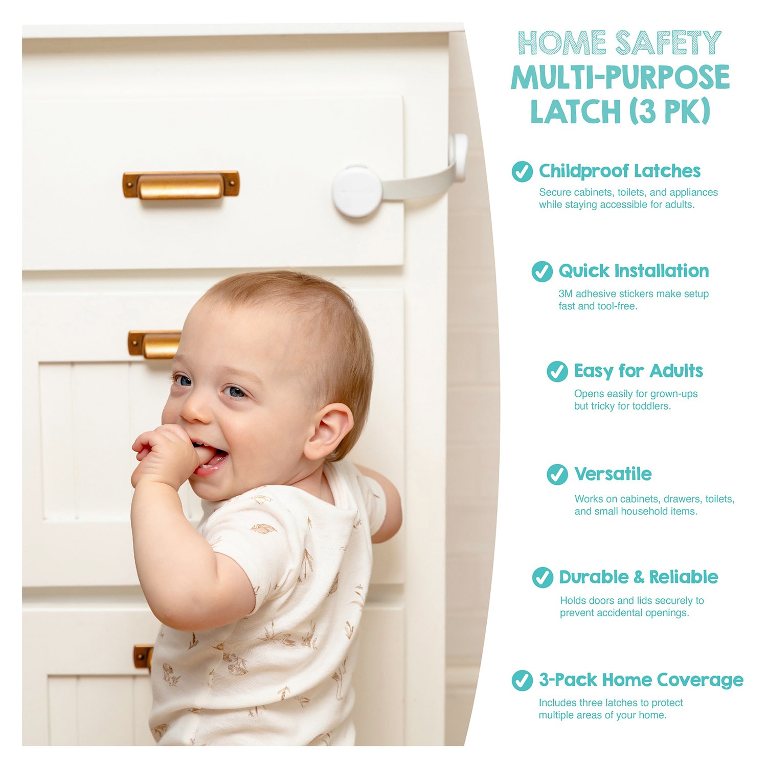 Regalo 3-pc. Safety Lock