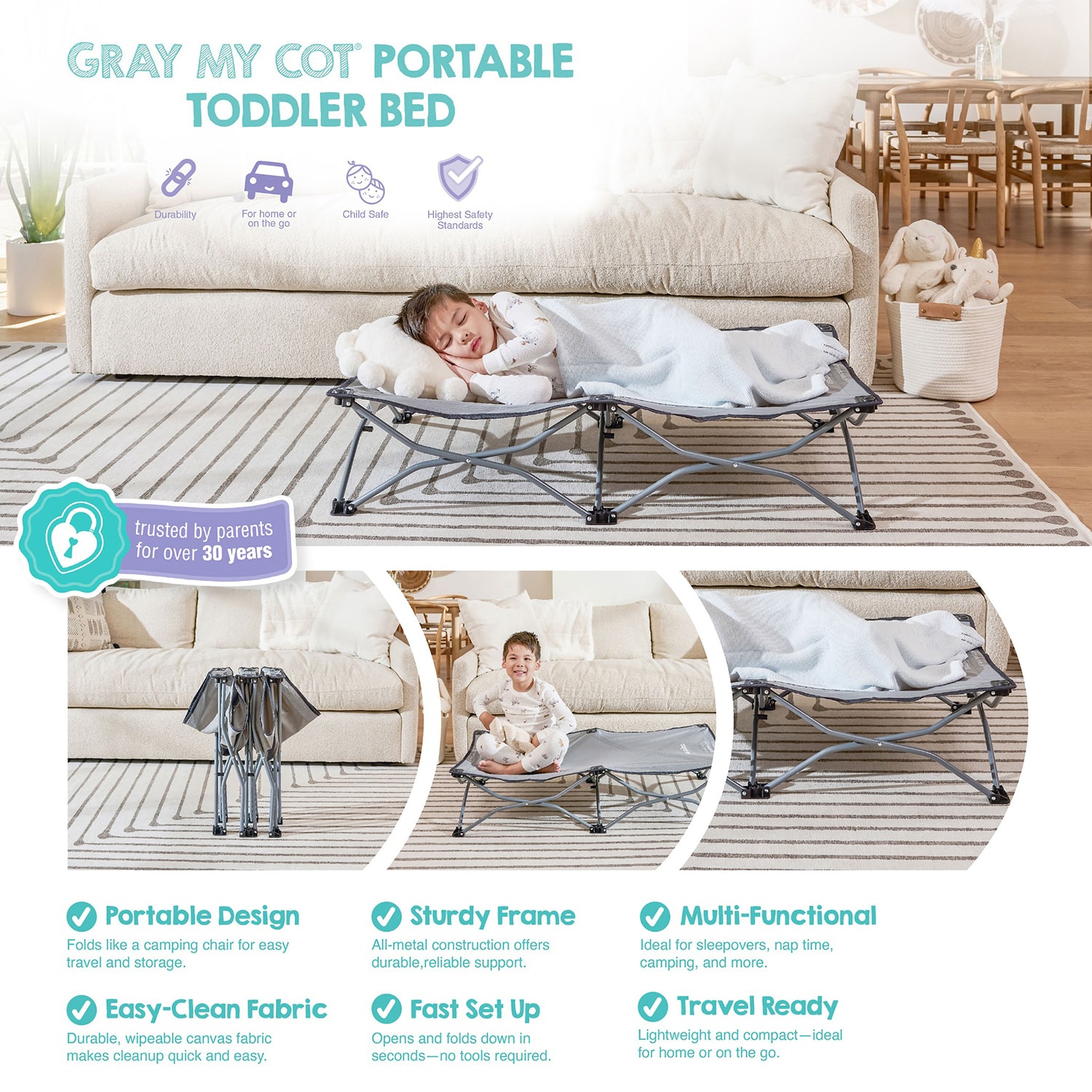 Regalo Toddler Bed