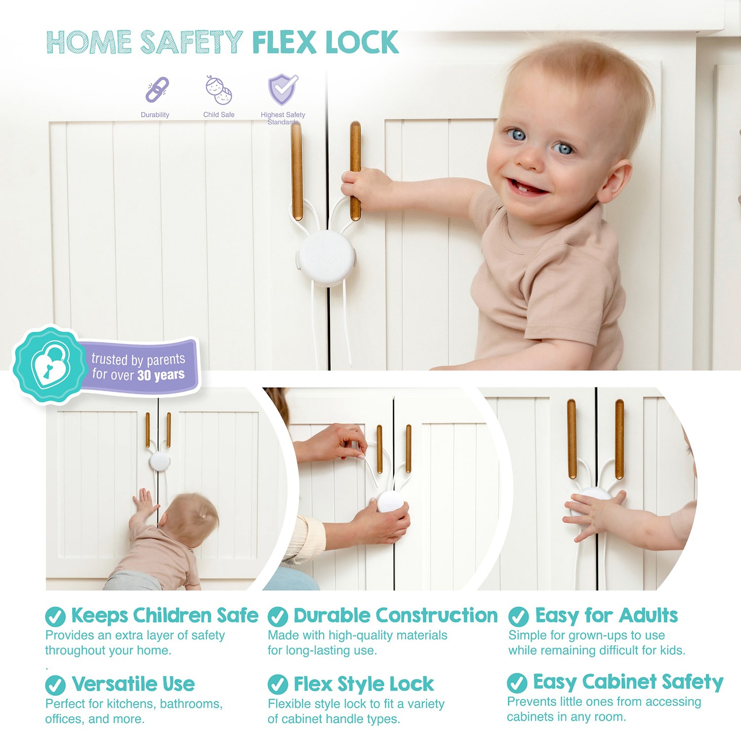 Regalo 2-pc. Safety Lock