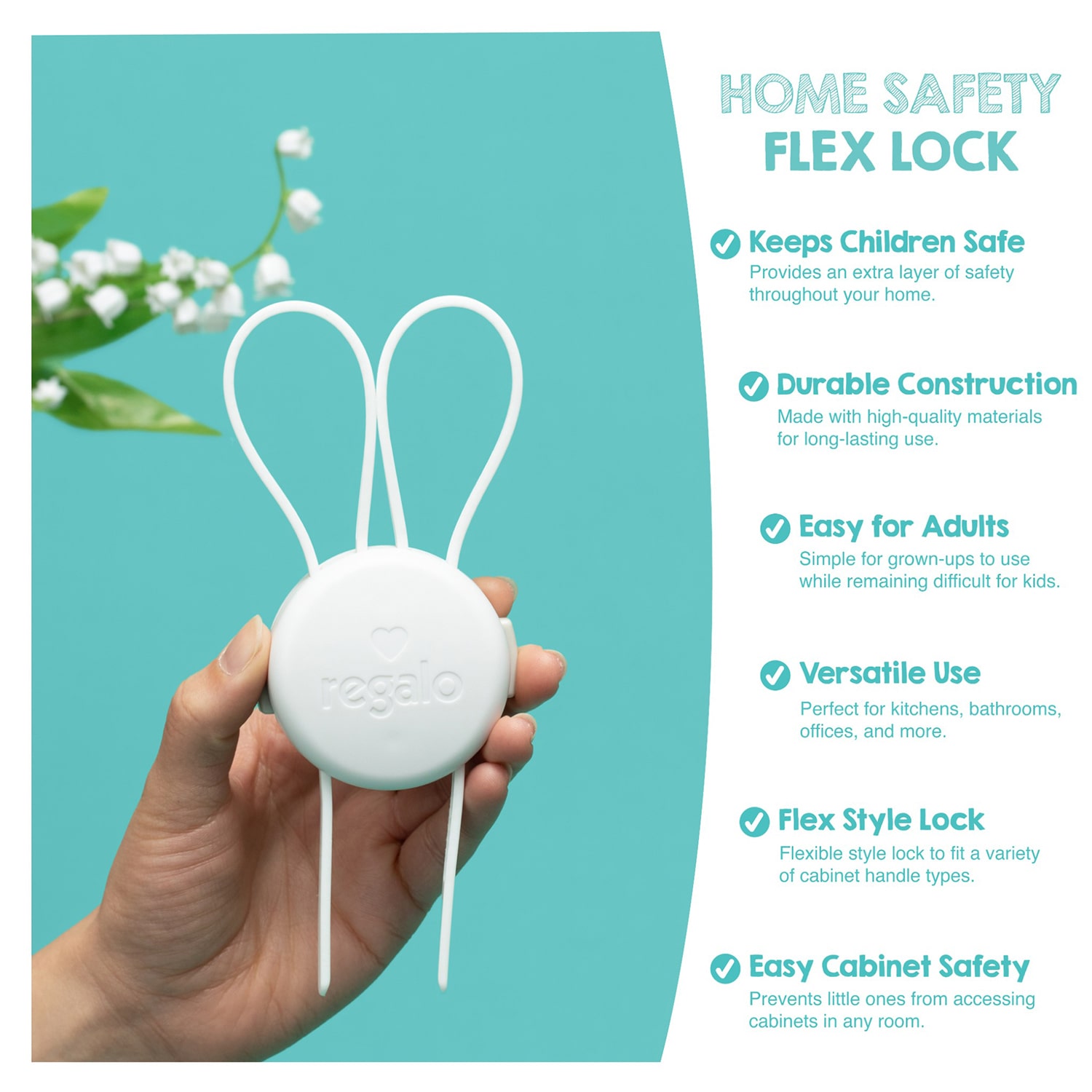 Regalo 2-pc. Safety Lock