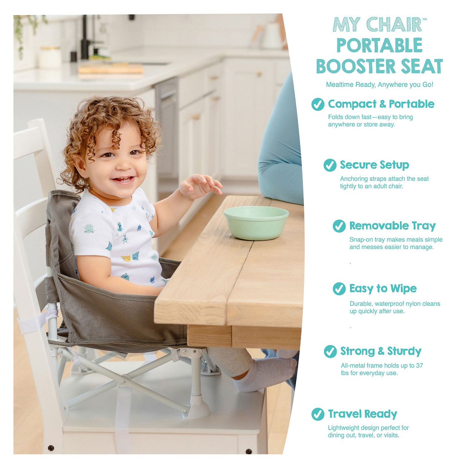 Regalo 3 Point Harness Booster Seat