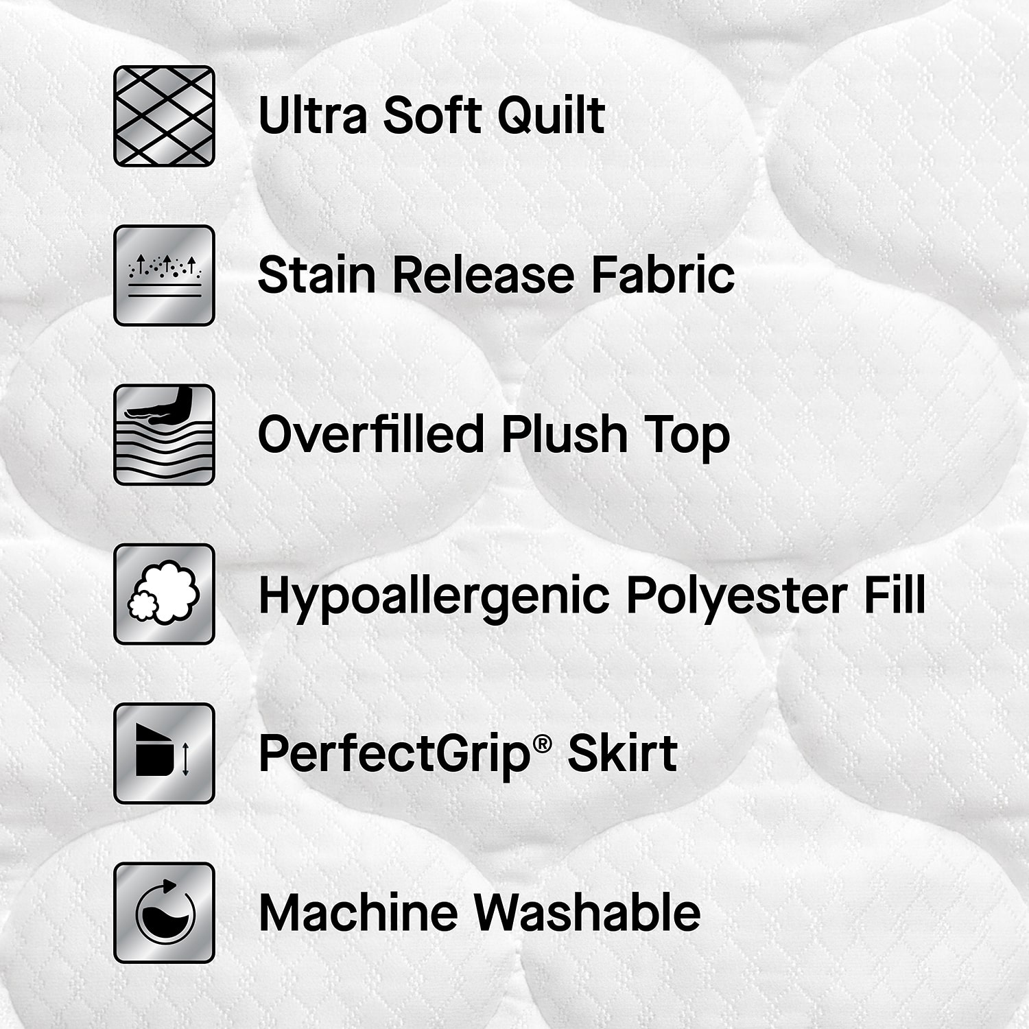 Sealy® Hotel Luxury Mattress Pad