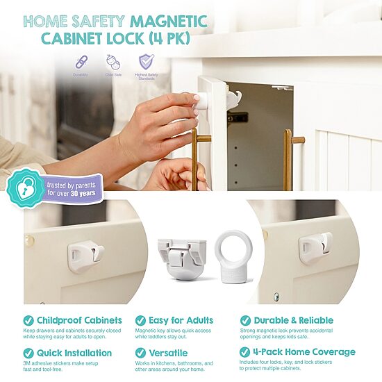 Regalo 4-pc. Safety Lock