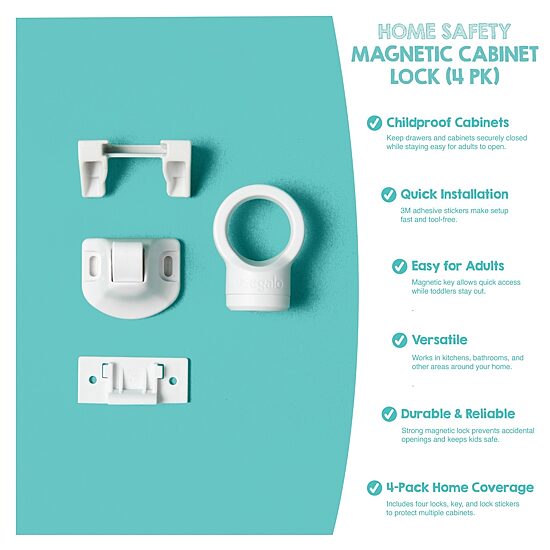Regalo 4-pc. Safety Lock