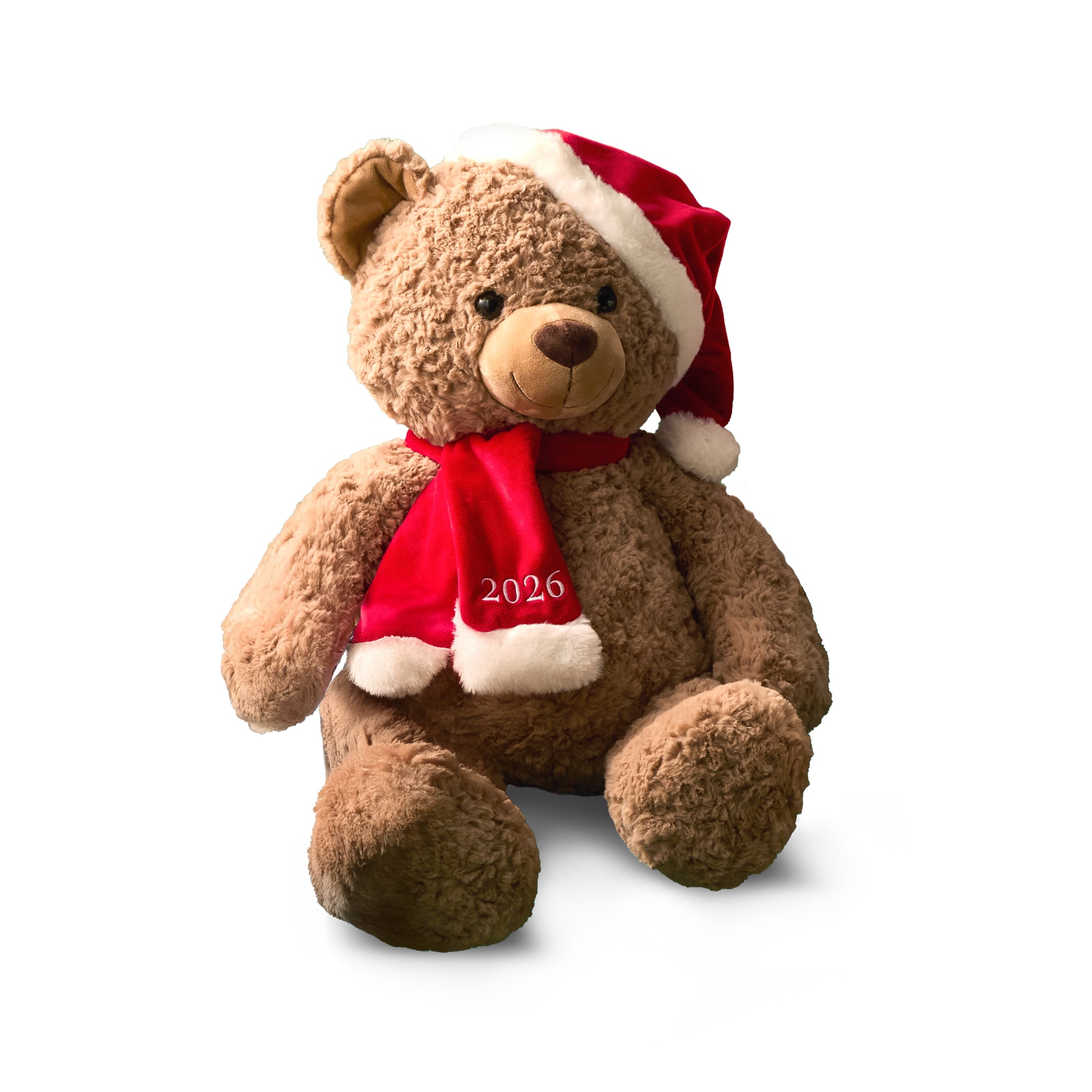 North Pole Trading Co. Holly The Bear Holiday Stuffed Animal