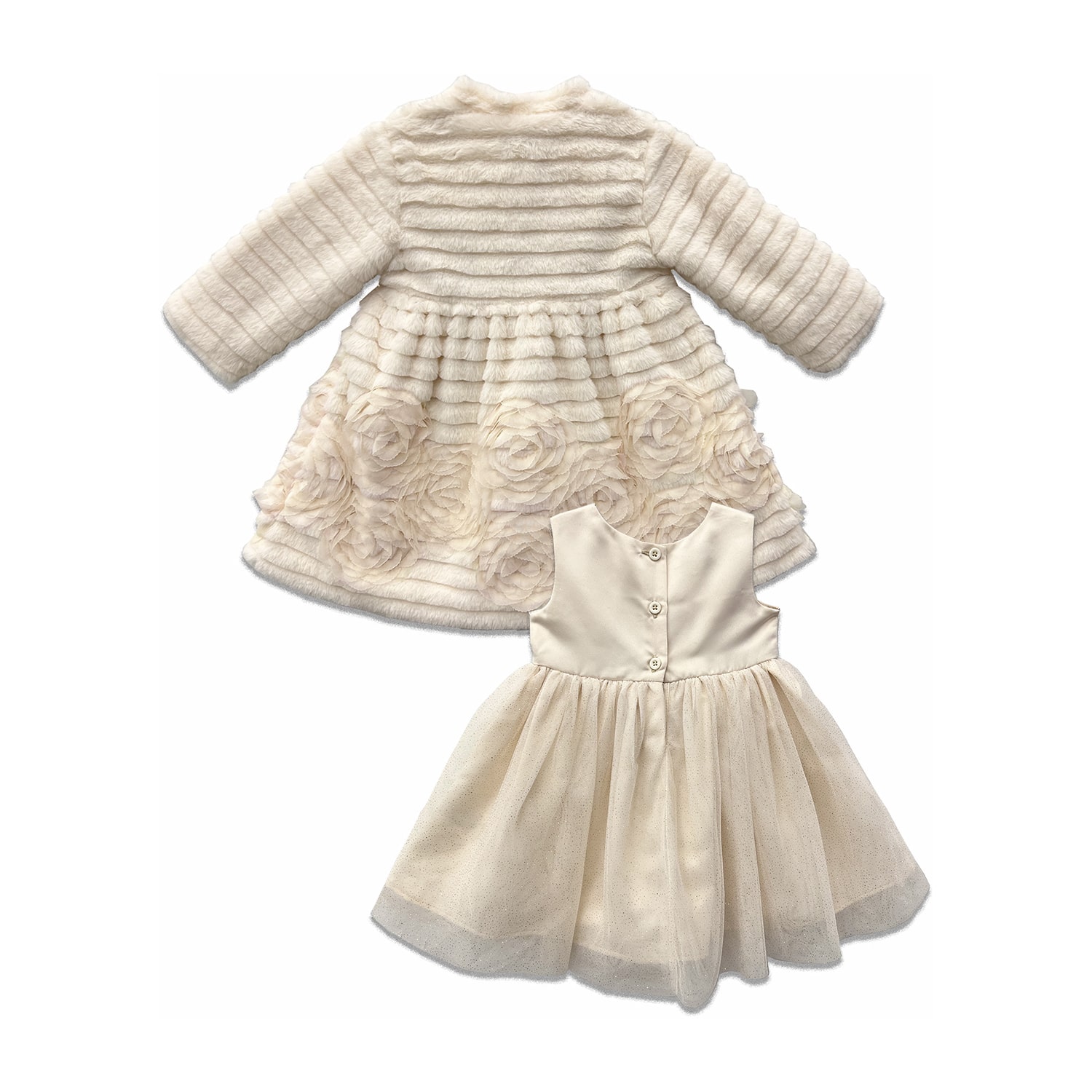 Blueberi Boulevard Baby Girls Applique 2-pc. Dress Set
