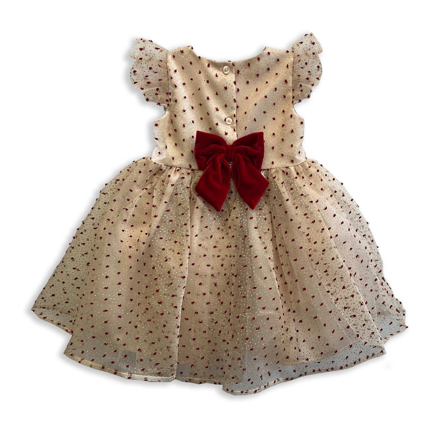 Blueberi Boulevard Toddler Girls Short Sleeve A-Line Dress