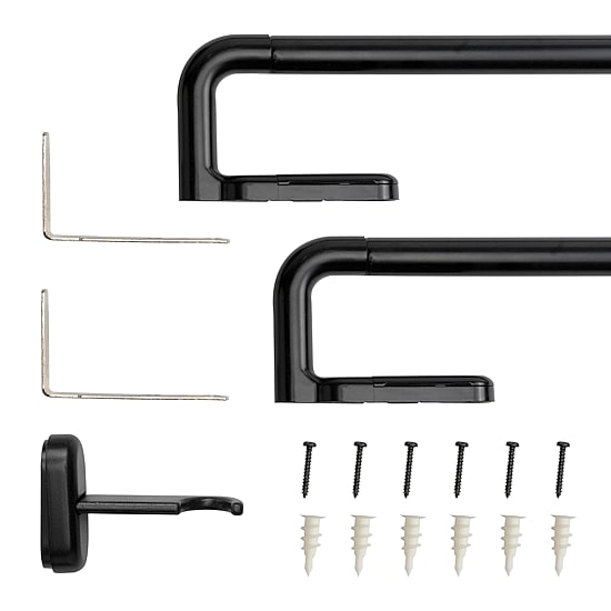Lumi Home Furnishings 3/4 IN Adjustable Curtain Rod