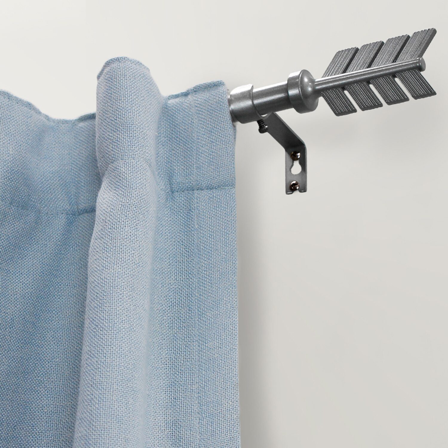 Lumi Home Furnishings 3/4 IN Adjustable Curtain Rod