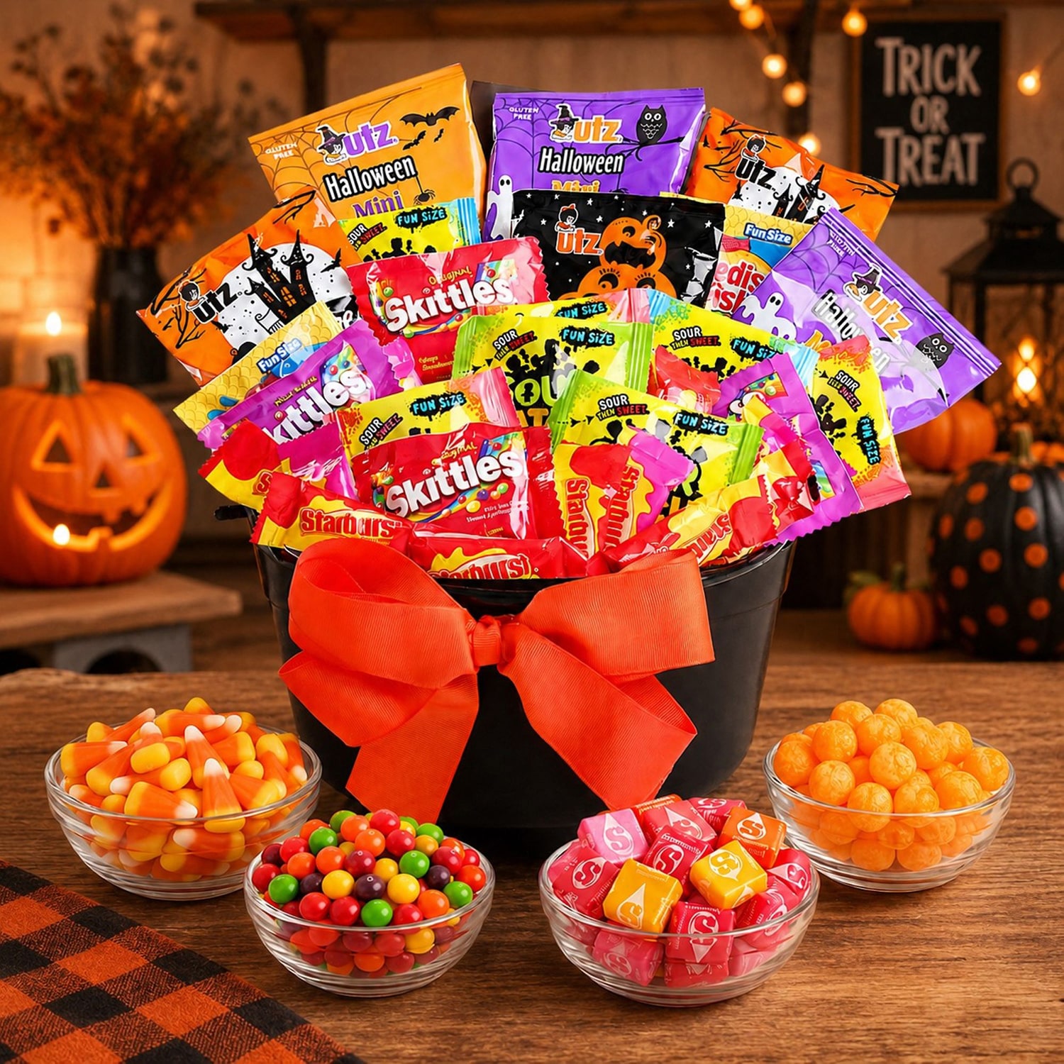 Alder Creek Cauldron Of Treats Food Set