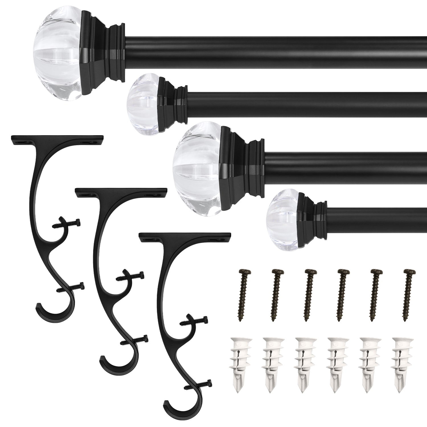 Lumi Home Furnishings / IN Adjustable Curtain Rod