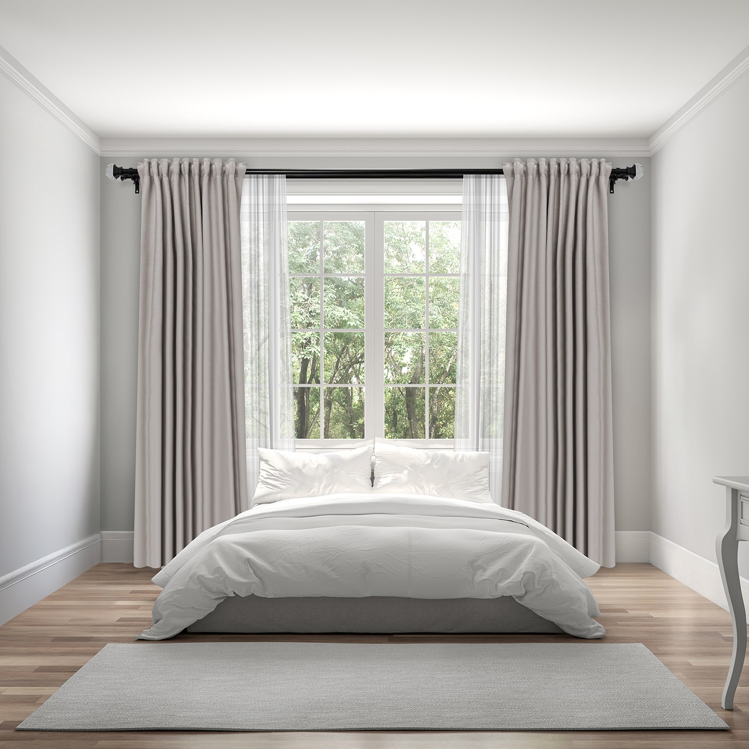 Lumi Home Furnishings / IN Adjustable Curtain Rod