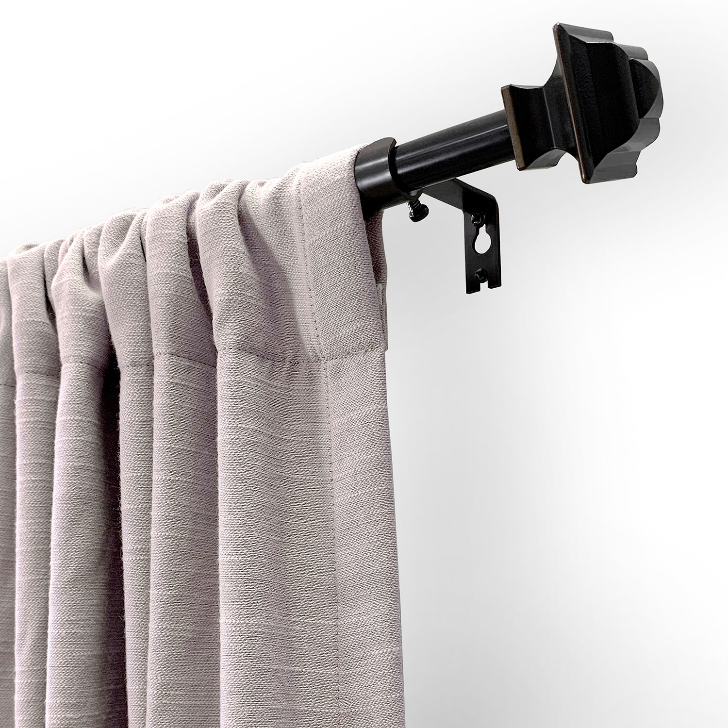Lumi Home Furnishings 5/8 Adjustable Curtain Rod