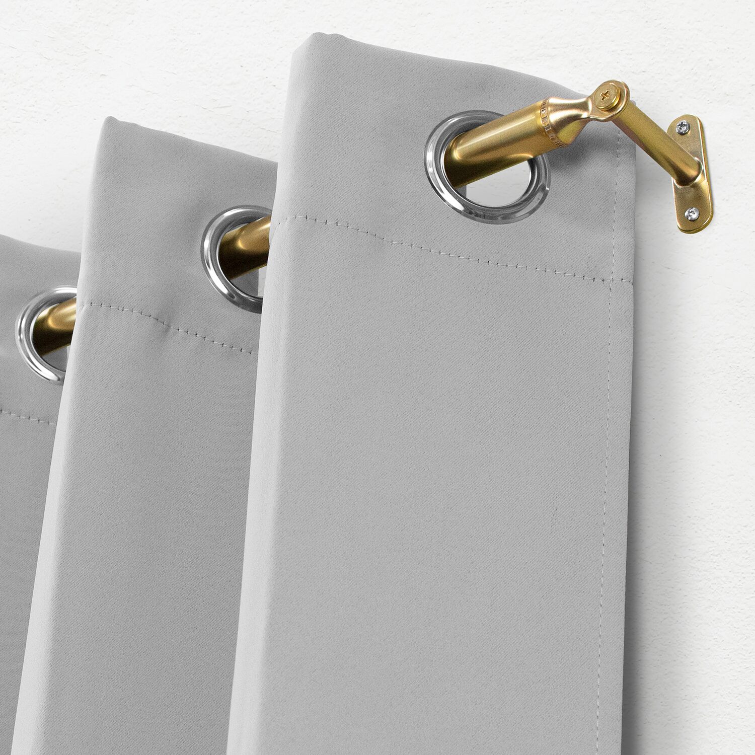 Lumi Home Furnishings 5/8 IN Adjustable Curtain Rod