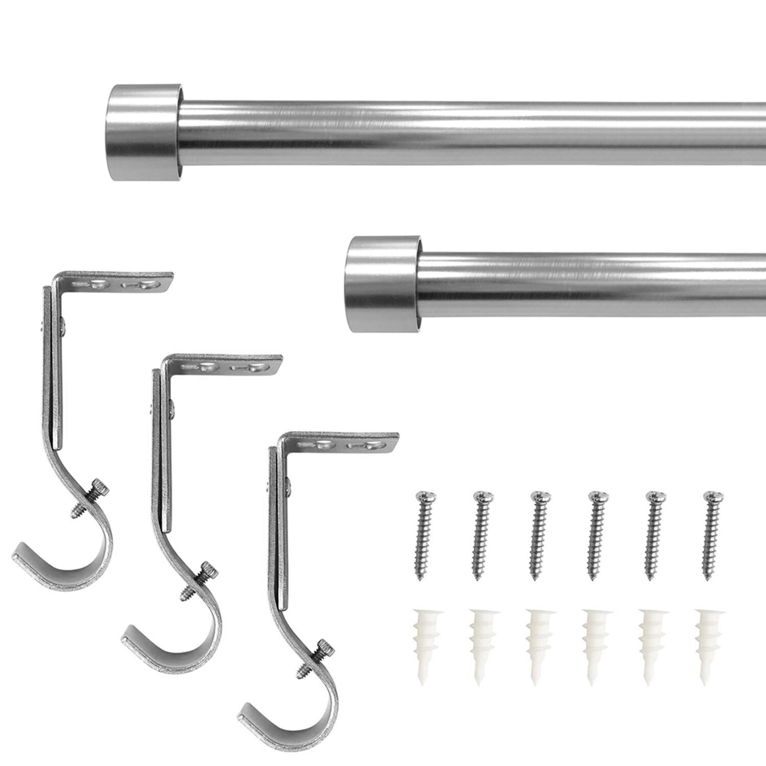 Lumi Home Furnishings Curtain Rod Brackets