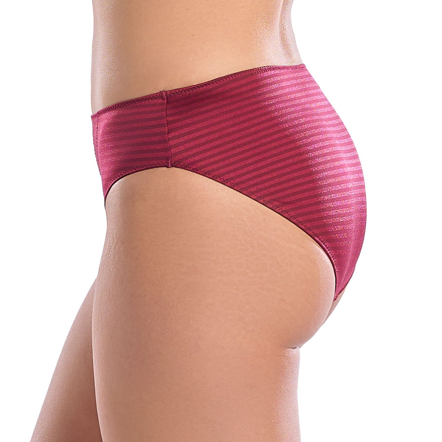 Ilusion Luxe Stripe French Cut Bikini- 1287