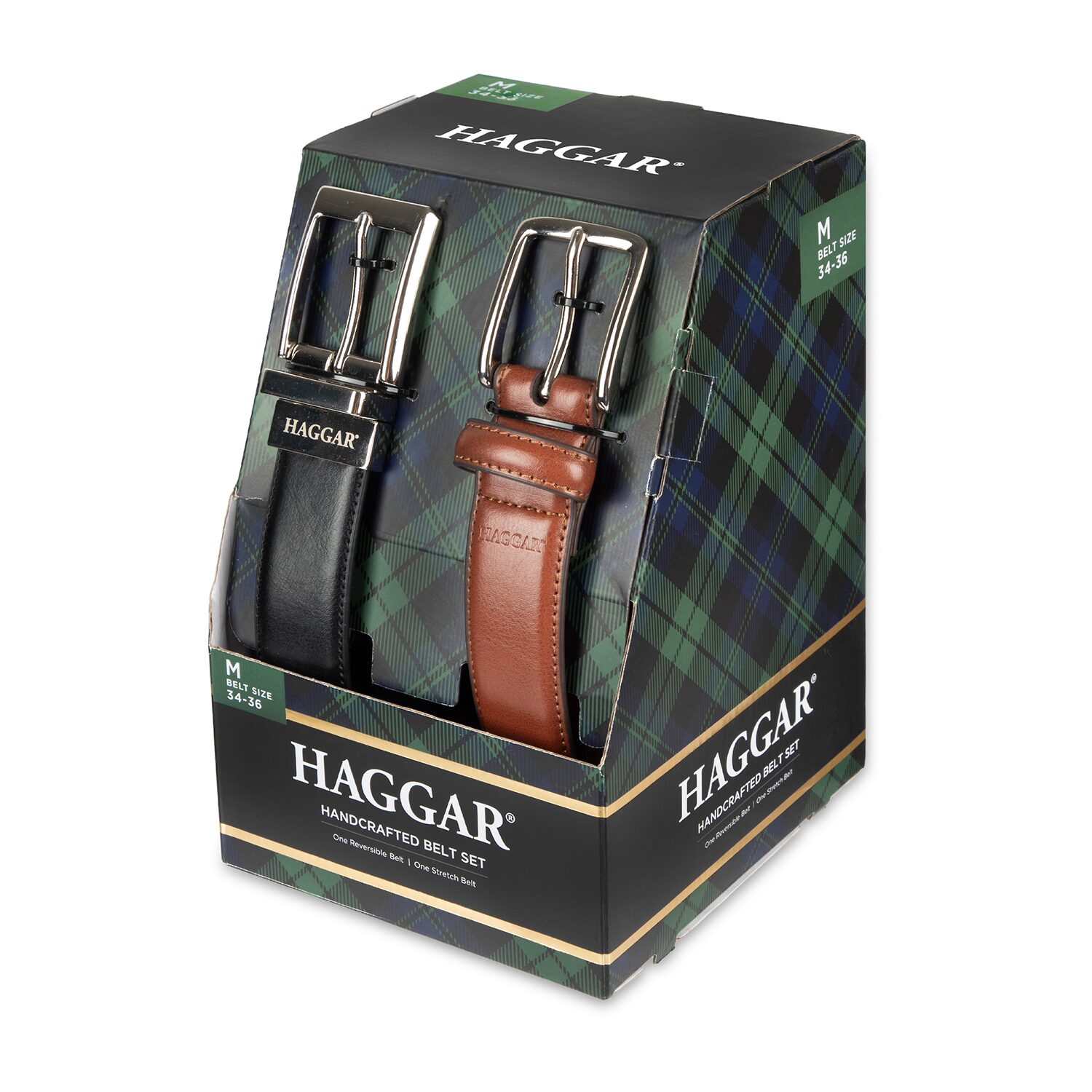 Haggar 2-pc. Mens Belt