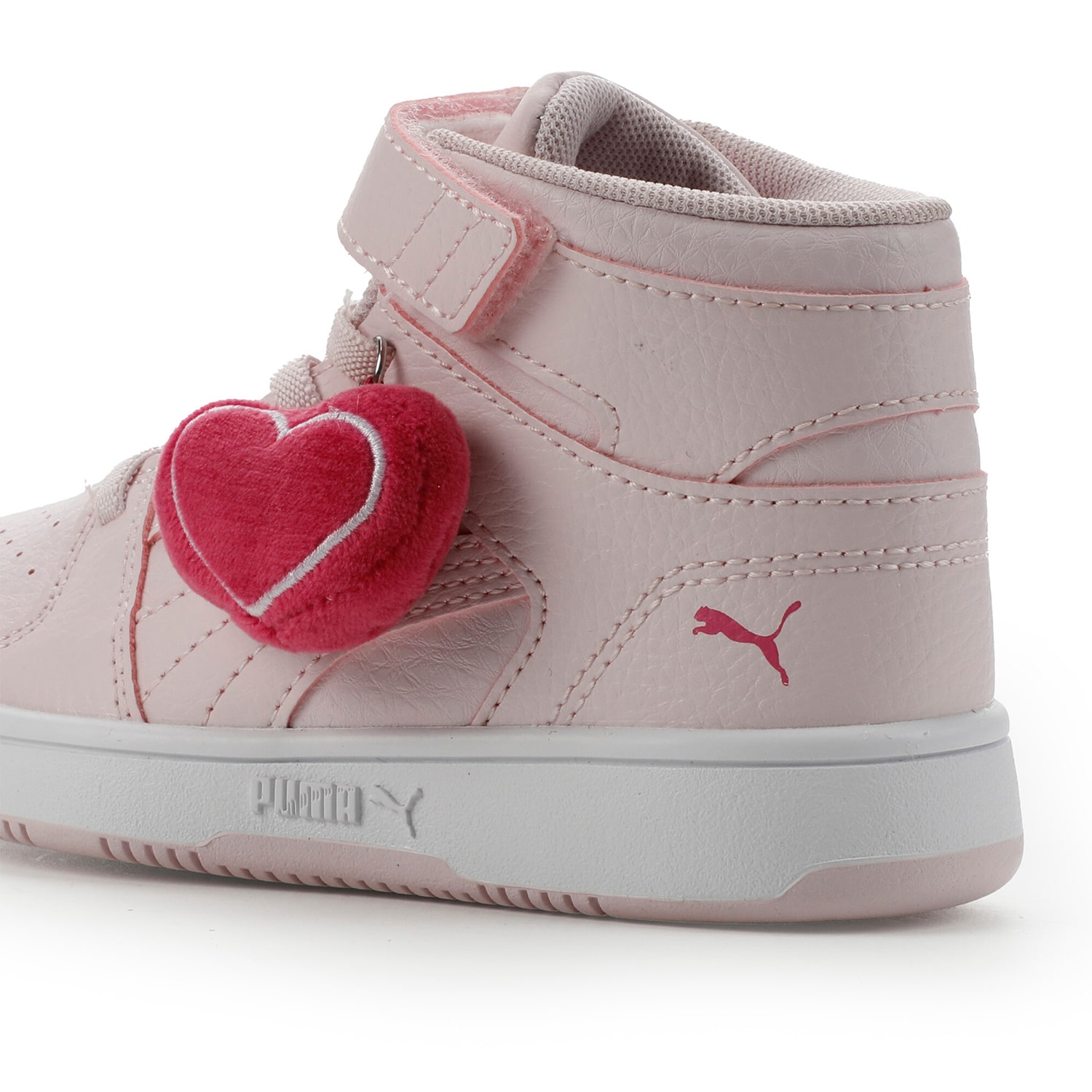 PUMA Rebound Layup Plush V Little Kid Girls Basketball Shoes