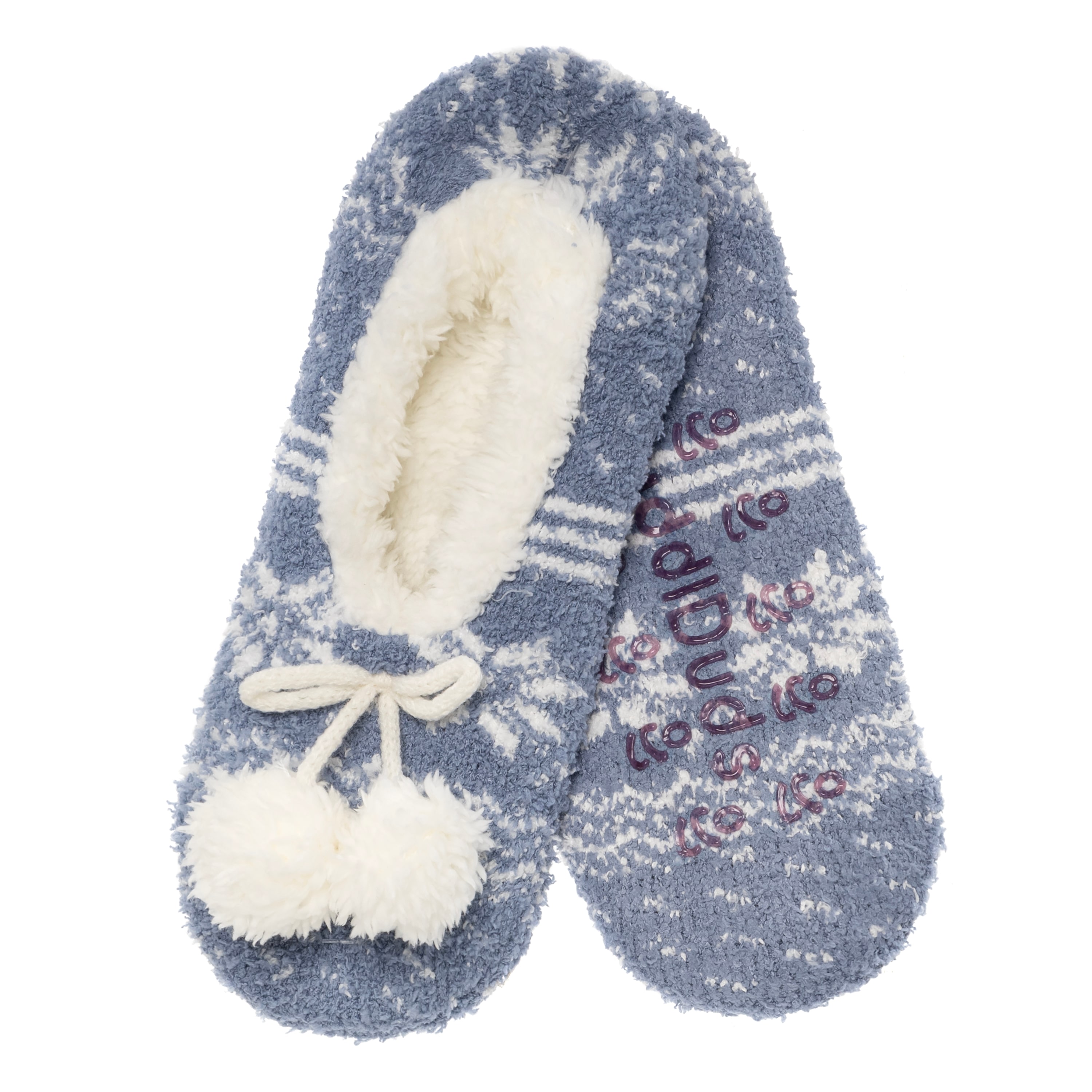 Cuddl Duds Slipper Sock Womens 1 Pair Slipper Socks