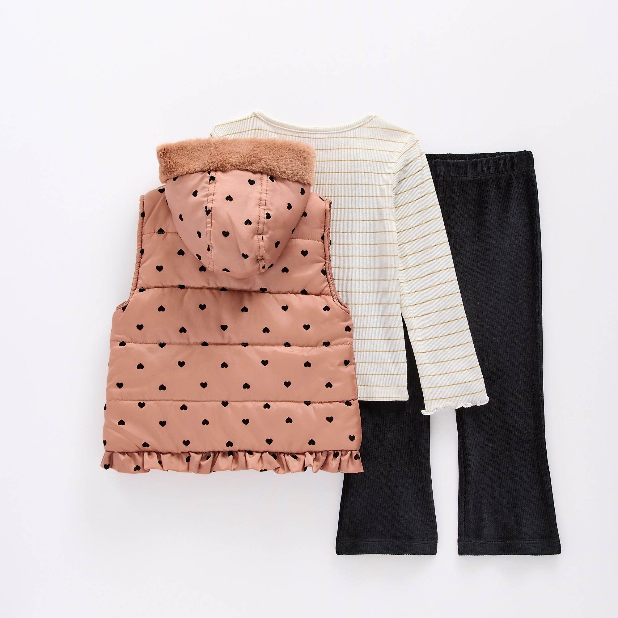 Little Lass Toddler Girls Knit 4-pc. Pant Set