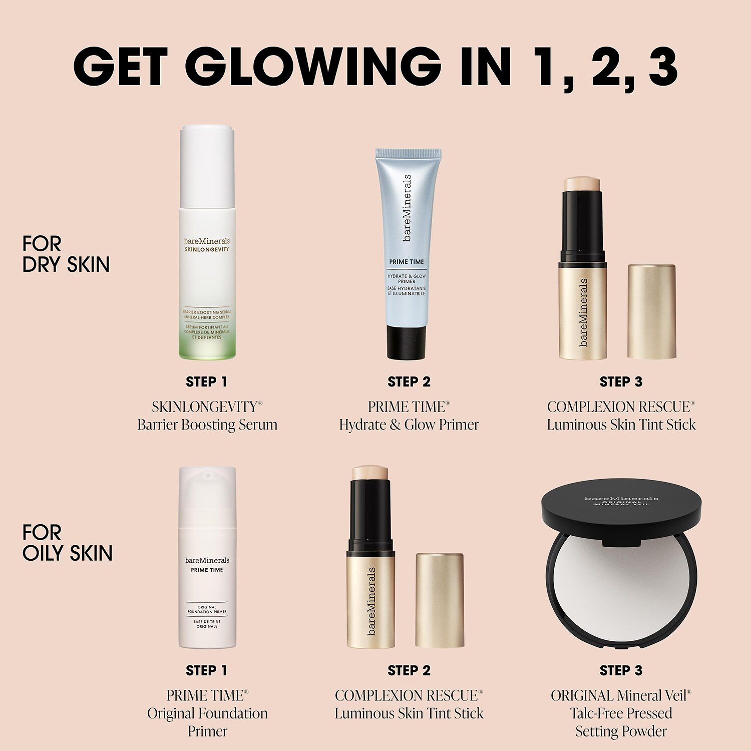 bareMinerals Complexion Rrescue® Luminous Skin Tint Stick
