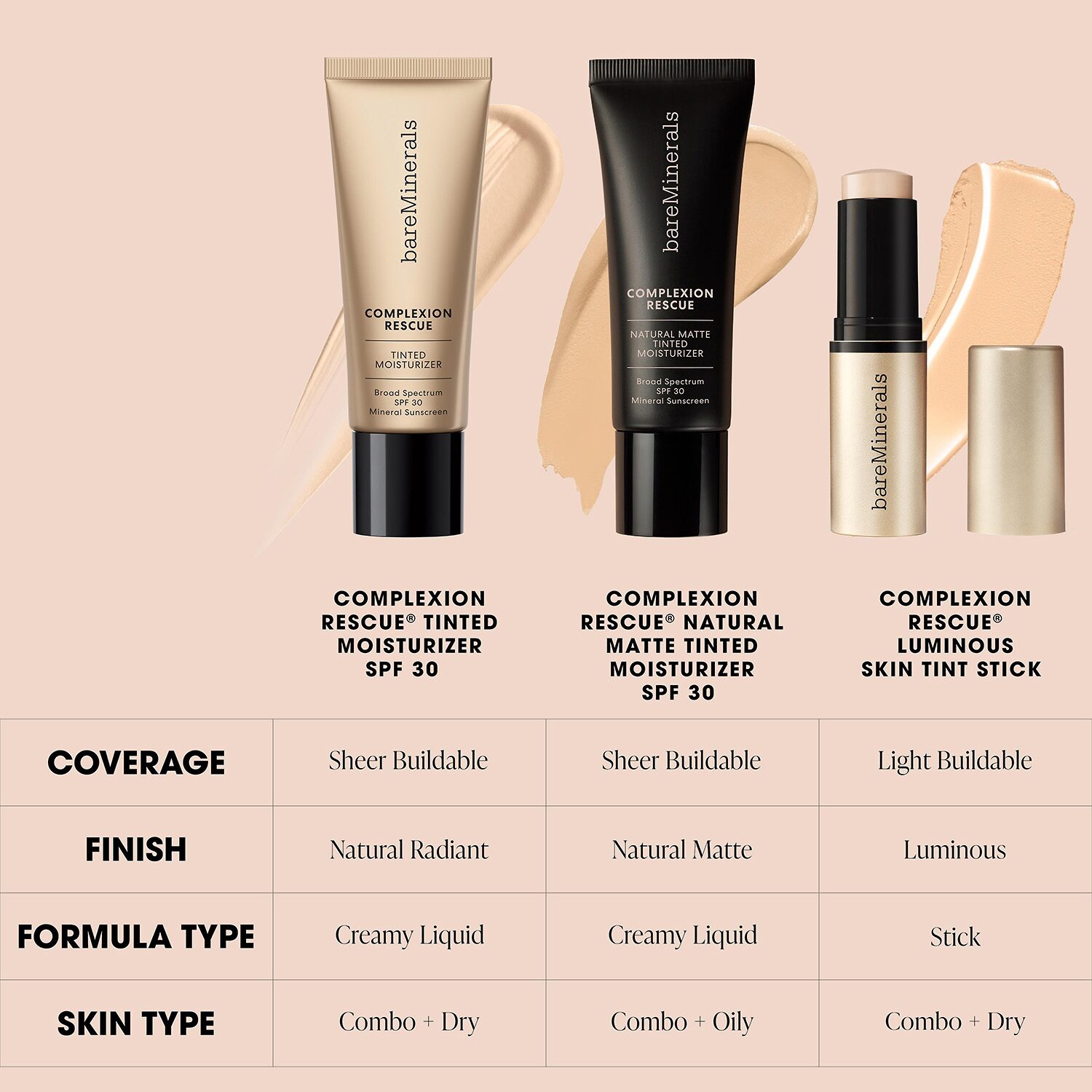 bareMinerals Complexion Rrescue® Luminous Skin Tint Stick