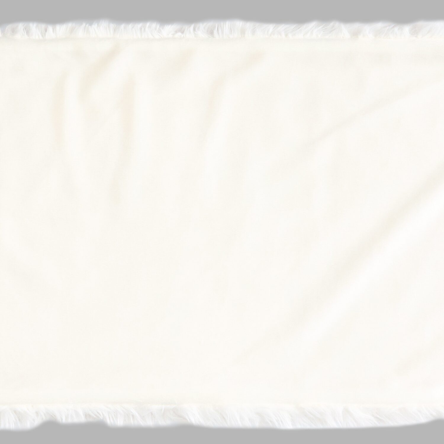 North Pole Trading Co. Cozy Fur Table Runner