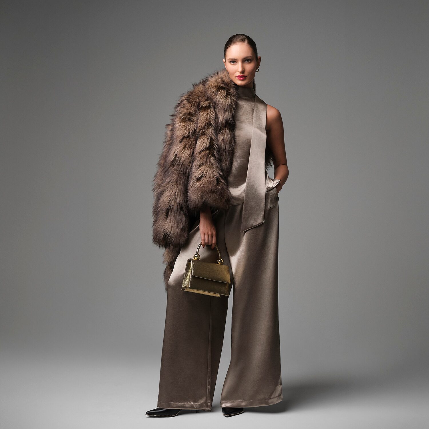 N By Nina Coby Flap Front Evening Bag