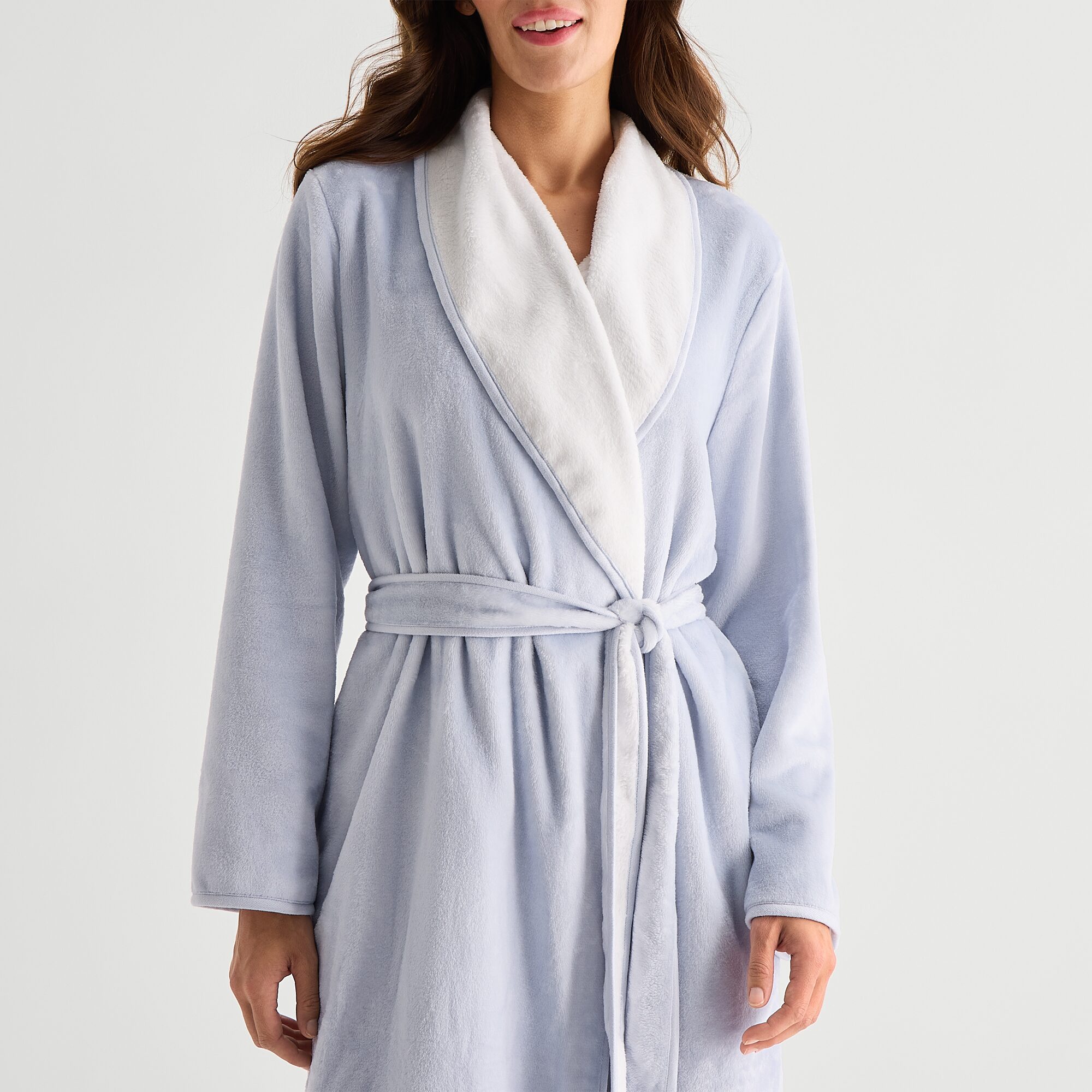 Cuddl Duds Womens Long Length Sleeve Robe