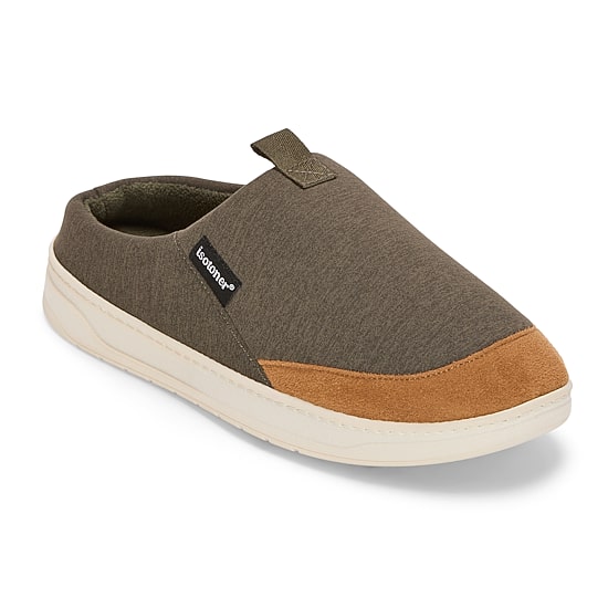Isotoner Sport Knit Comfort Mens Clog Slippers