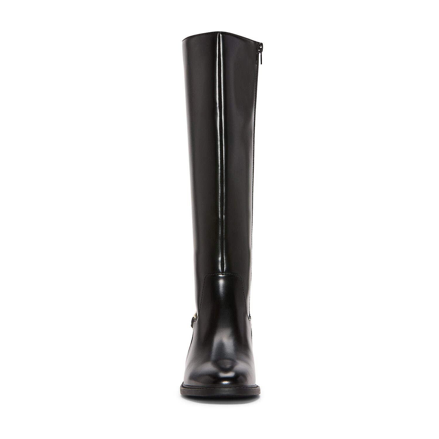 Liz Claiborne Womens Thane Wide Calf Block Heel Riding Boots