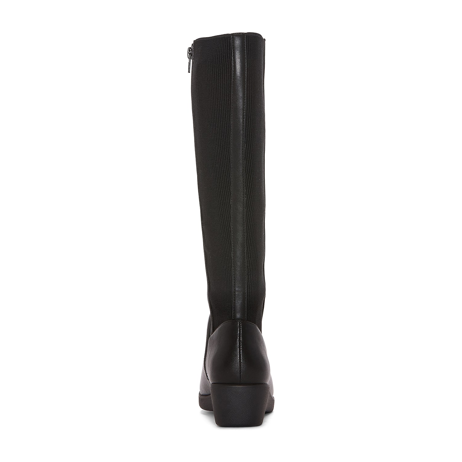 east 5th Womens Glassel Wide Calf Wedge Heel Riding Boots