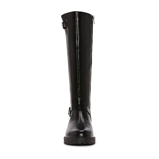 St. John's Bay Womens Hamilton Wide Calf Flat Heel Riding Boots