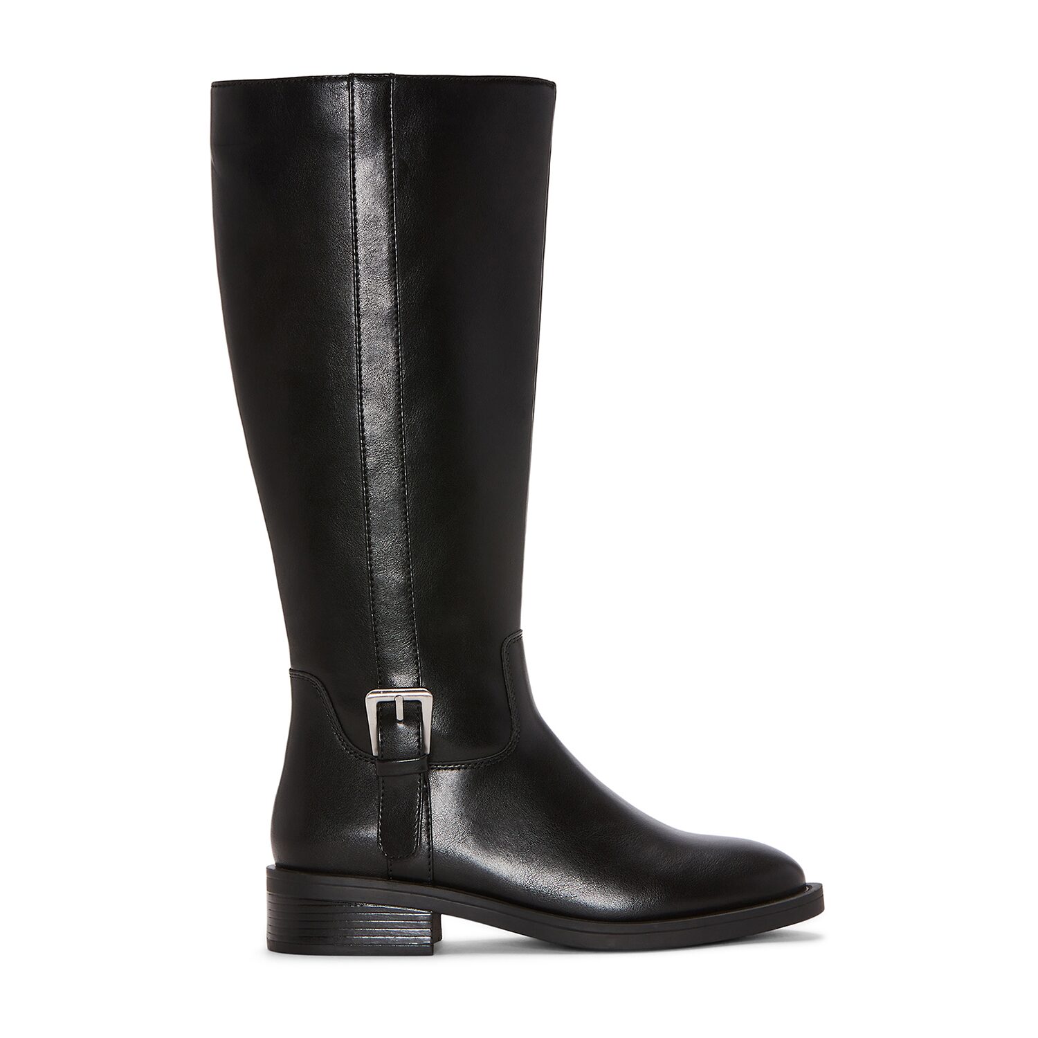St. John's Bay Womens Tassie Block Wide Calf Heel Riding Boots