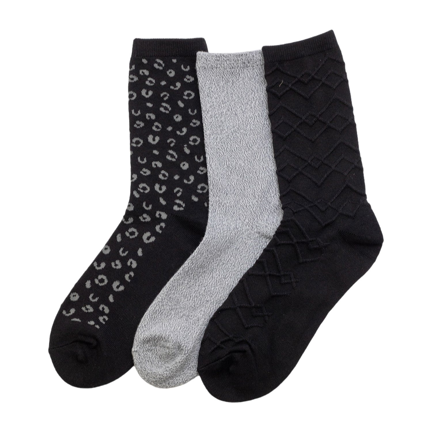 Cuddl Duds Sock Womens 3 Pair Crew Socks