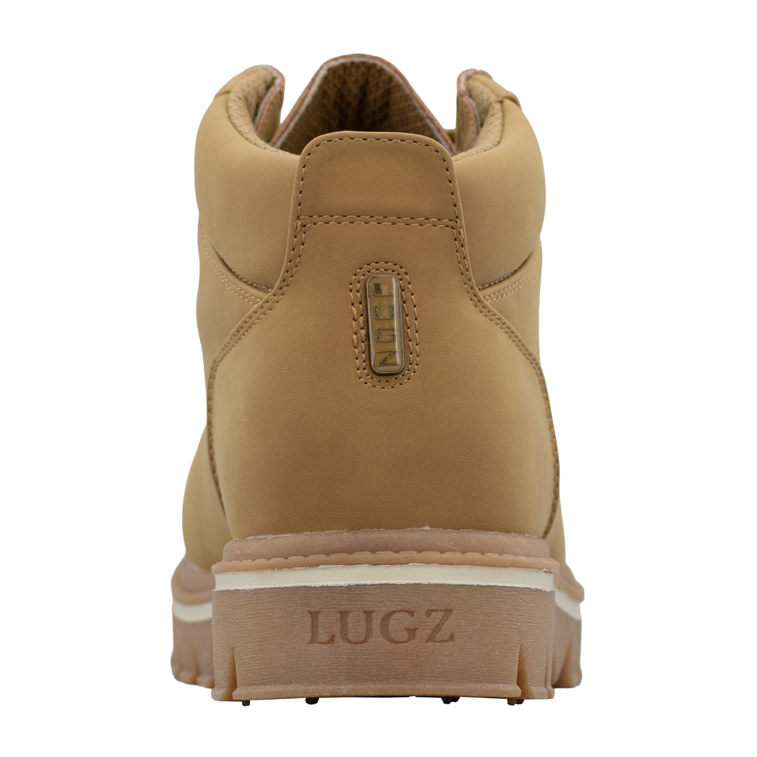 Lugz Mens Fringe Block Heel Chukka Boots