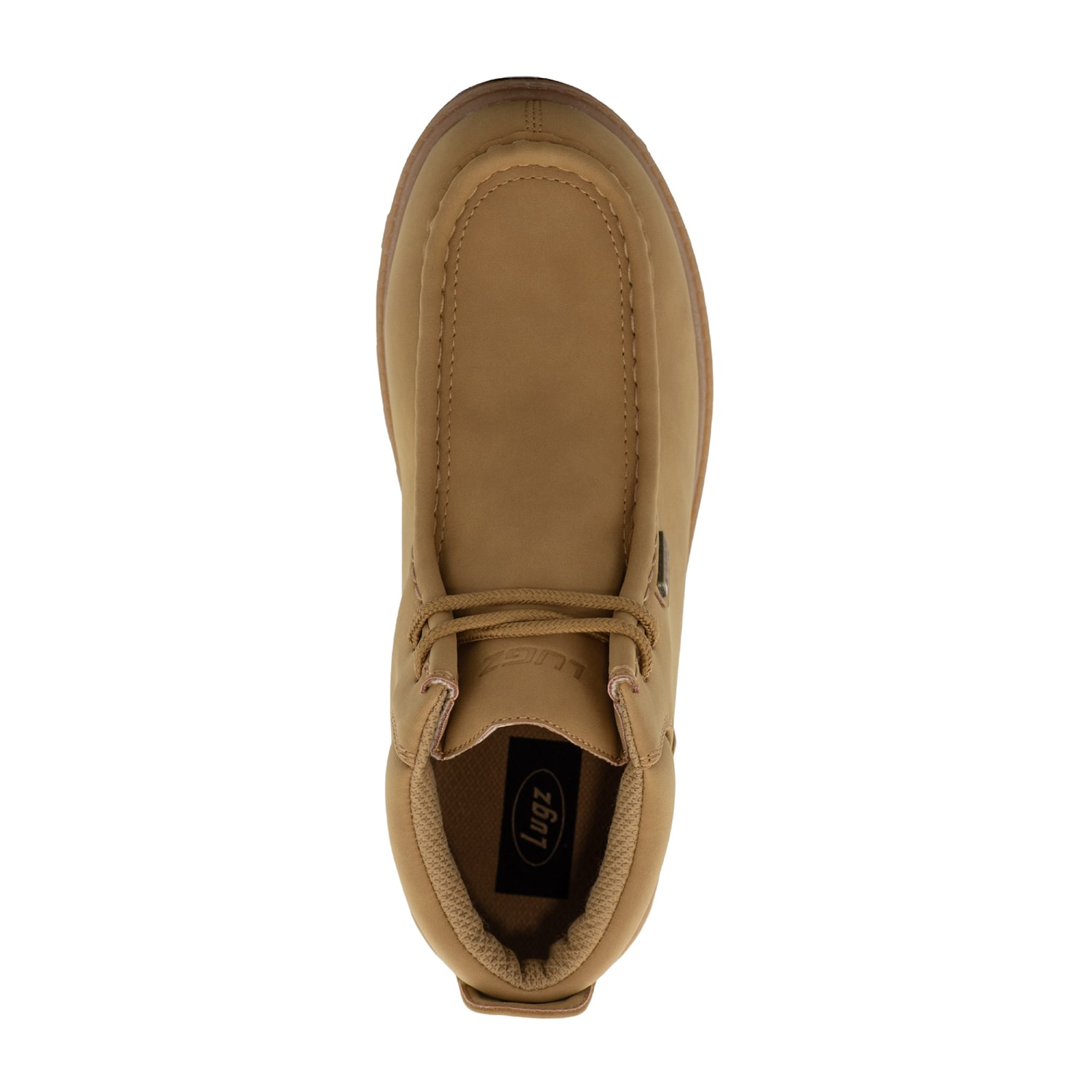 Lugz Mens Fringe Block Heel Chukka Boots