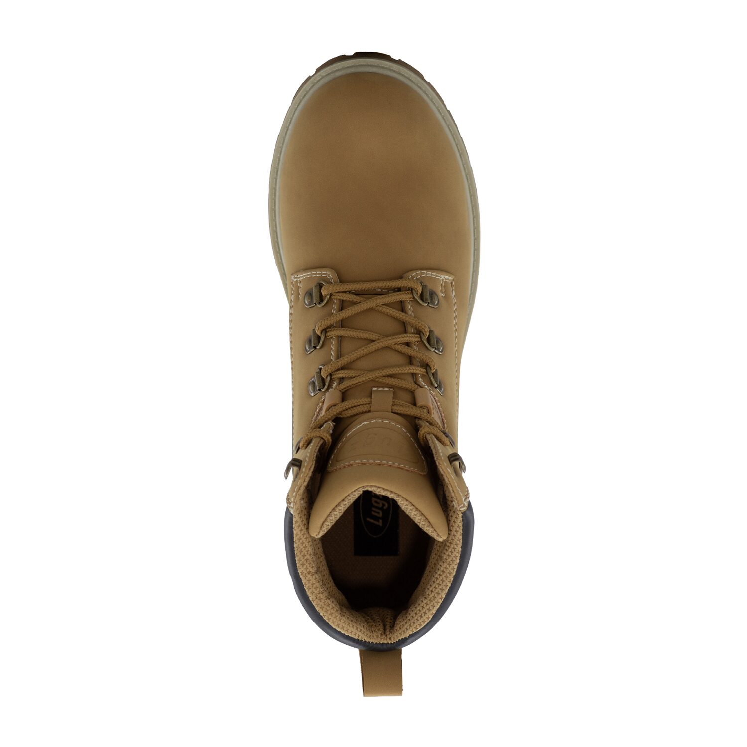Lugz Mens Scaffold Block Heel Hiking Boots