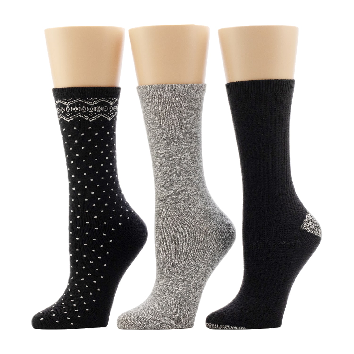 Cuddl Duds Sock Womens Pair Crew Socks