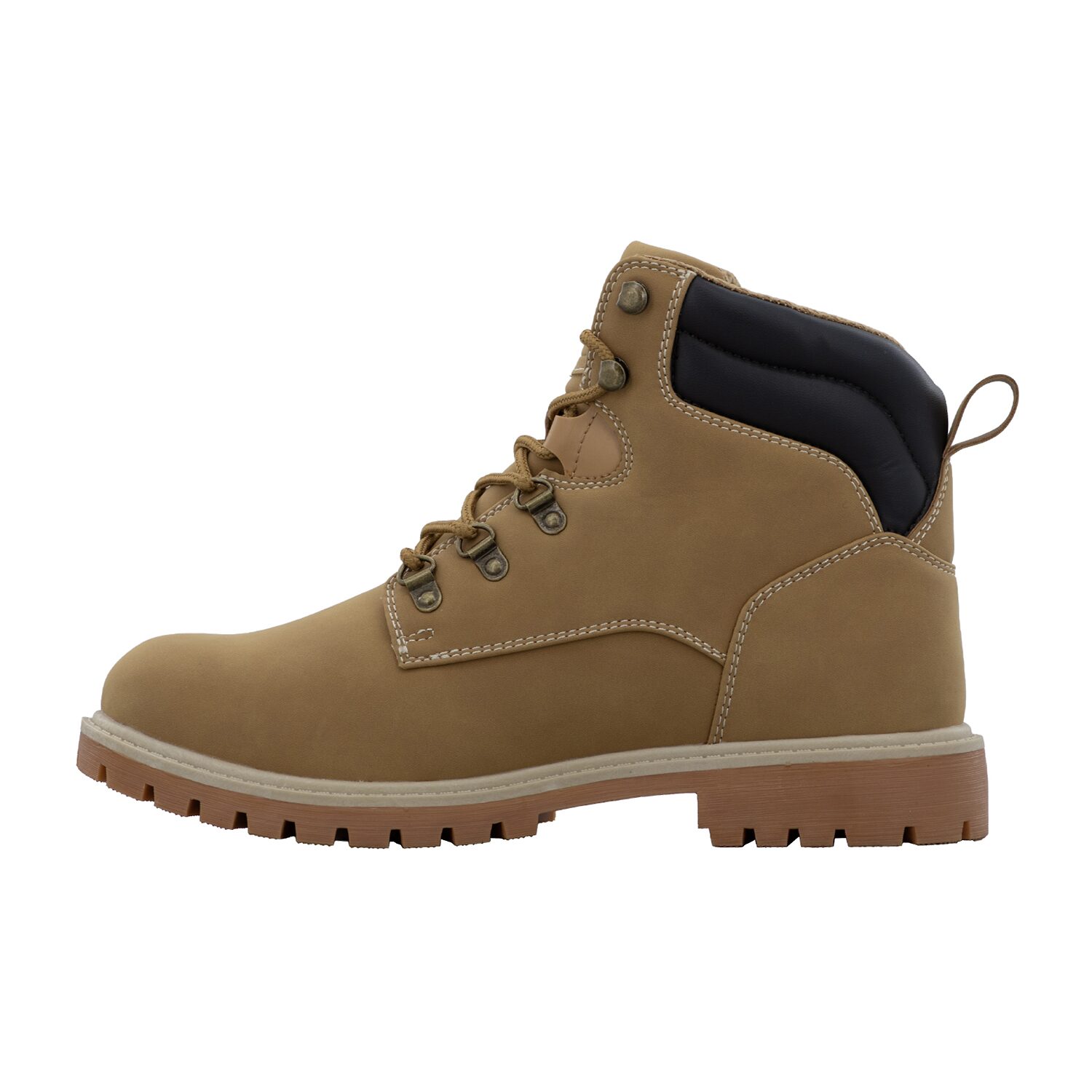 Lugz Mens Scaffold Block Heel Hiking Boots