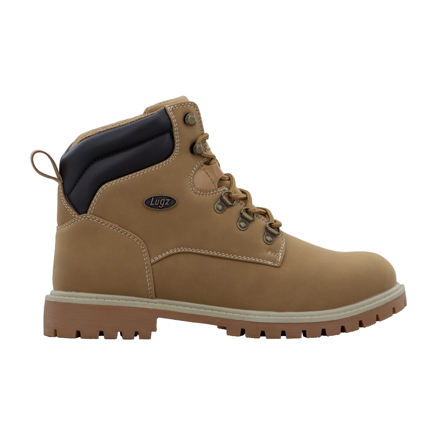 Lugz Mens Scaffold Block Heel Hiking Boots