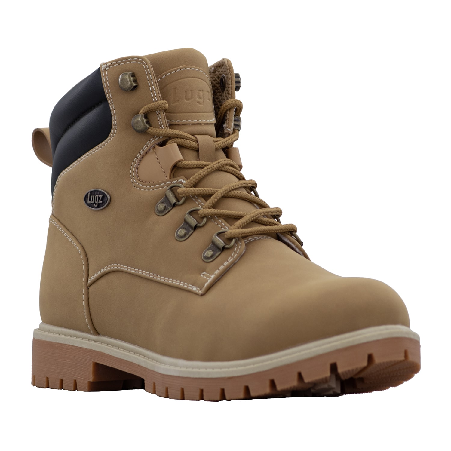 Lugz Mens Scaffold Block Heel Hiking Boots